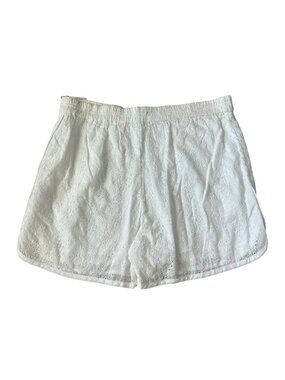 RAG & BONE Ivory Eyelet Shorts Size Small NEW